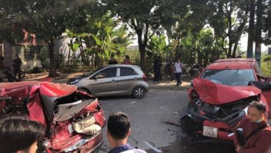 Ô tô đâm liên hoàn ở Phú Thọ, 1 người tử vong, 3 người nhập viện 1