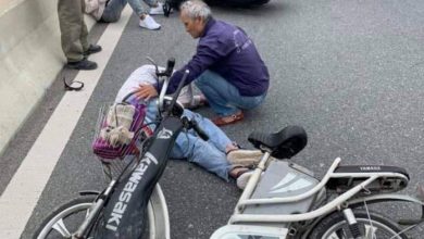 Va chạm với xe máy ở cầu Tân Vũ - Lạch Huyện, một người tử vong 1